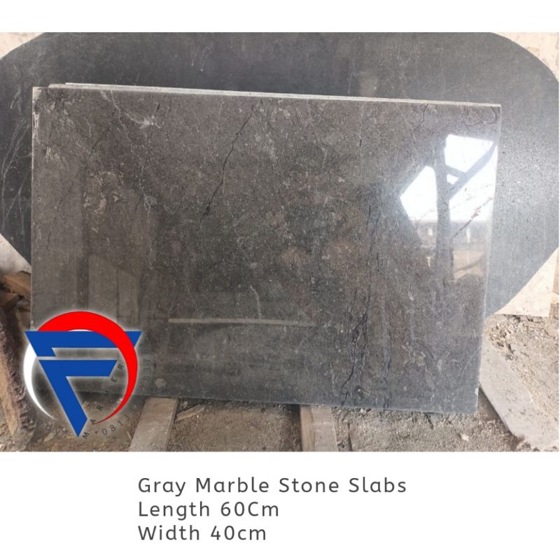 Lembaran lantai batu marmer grey abu abu 60x40