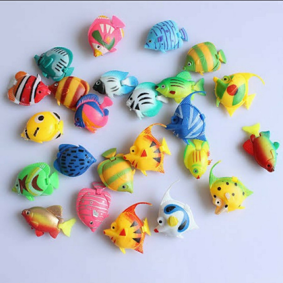 Mainan Ikan Plastik Hiasan Aquarium