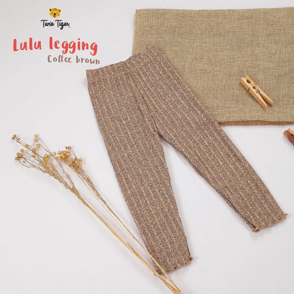TERBARU TWIN TIGER LULU / YAURA RIB LEGGING BAYI LEGGING RIB REEB ANAK EXTRA SOFT LEGGING ANAK