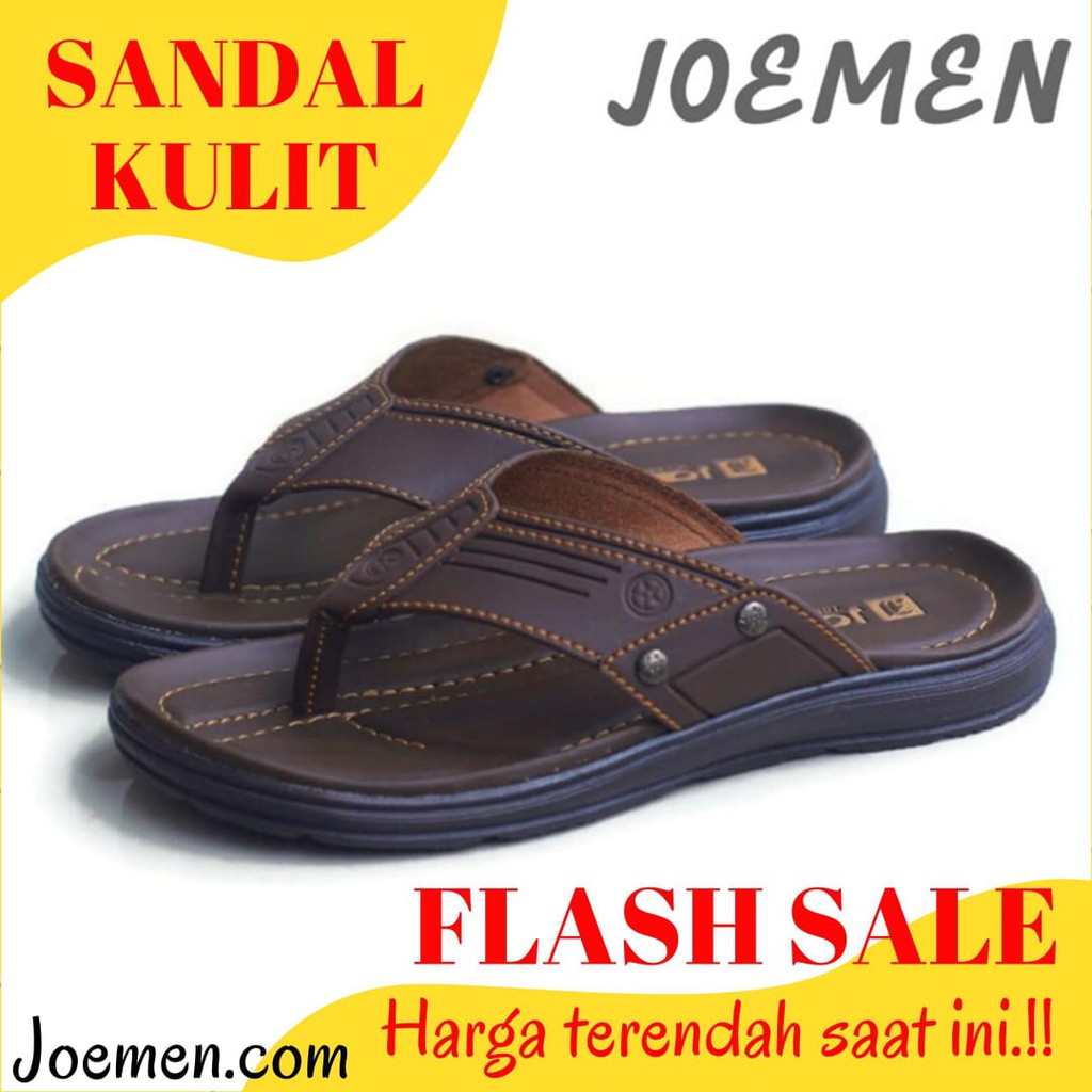  SANDAL  KULIT  JOEMEN S 20 ORIGINAL PRIA JEPIT IMPORT  