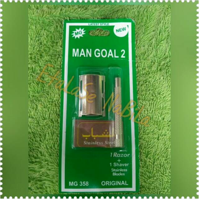 Alat cukur manual Stainles  / alat cukur kumis