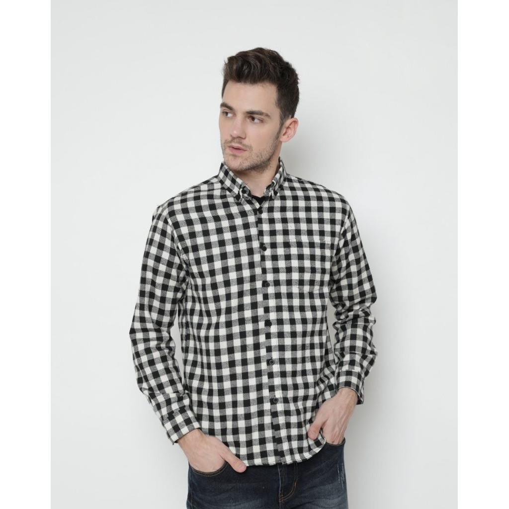 

Erigo Flannel Sibrica Black