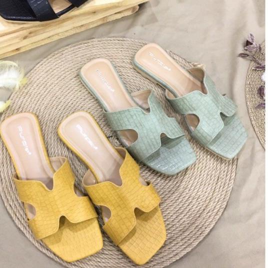 TEPLEK PURPLE TERBARU 107 | SENDAL WANITA | ZARA