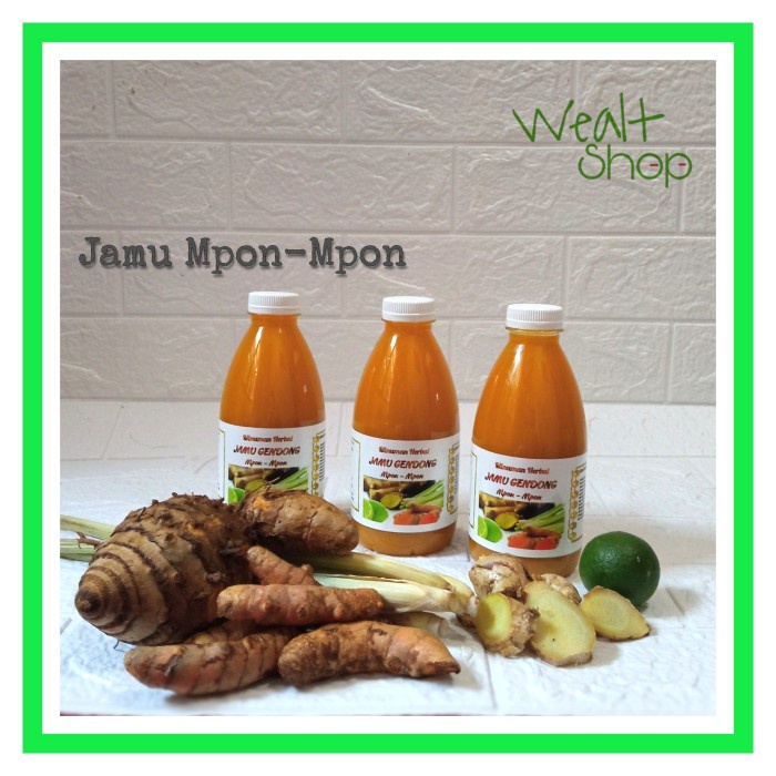 

MINUMAN HERBAL MPON-MPON ( JAMU GENDONG ) / MPON-MPON ( JAMU SANGAT AMPUH MANJUR