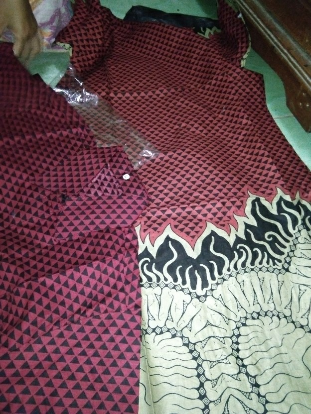 Couple Batik Keluarga || Setelan Couple Batik Ayah Ibu Anak Cewek