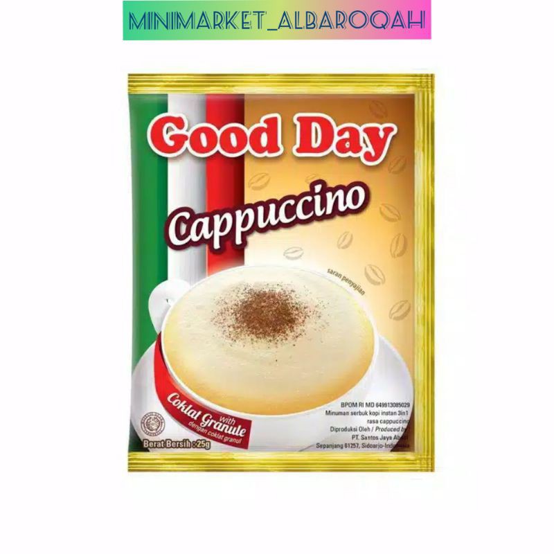 

Good Day Cappuccino 25gr