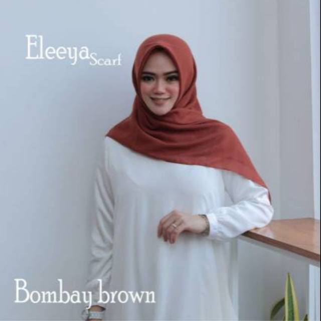 HIJAB SEGIEMPAT VOAL PREMIUM POLOS ORIGINAL  || Eleeya Scarf