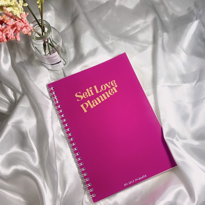 

(BISA COD) SELF LOVE PLANNER / JOURNAL / AGENDA / NOTEBOOK - English