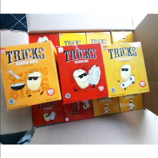 

FREE PACKING KARDUS !!!! Tricks 1 box isi 10x10gr