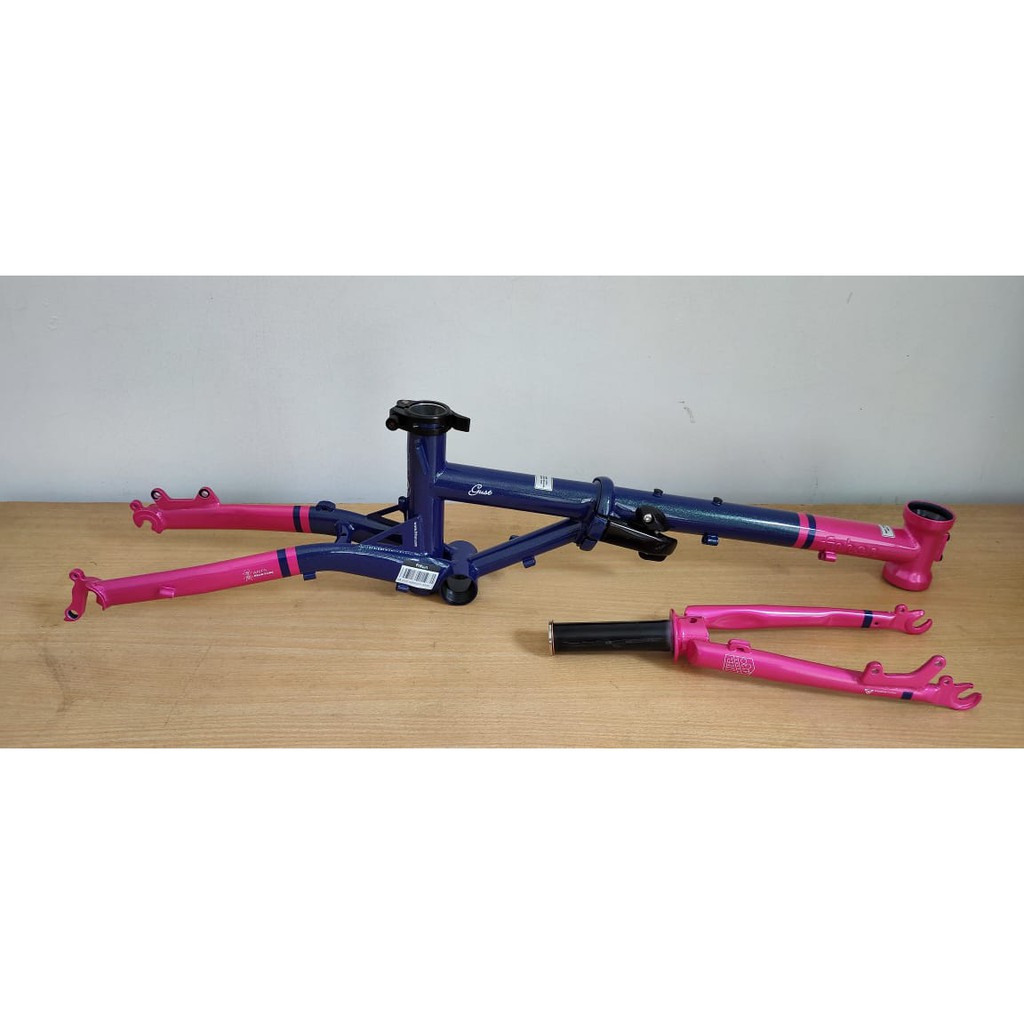 Paket Frameset Gust Wayang Anantasena dengan Handlepost Fnhon Fixed