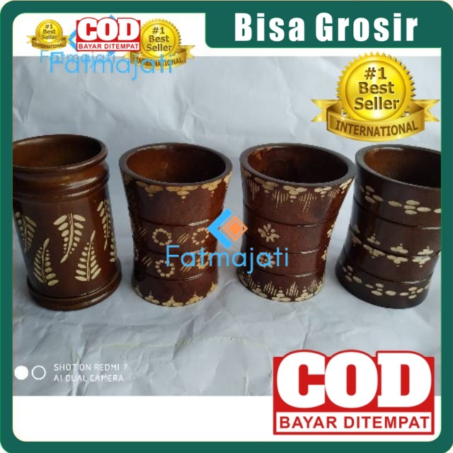 

Tempat Pensil, Bolpoin, Sisir, Sikat Gigi Kayu Jati Khas Blora, Desain Unik dan Tahan Lama