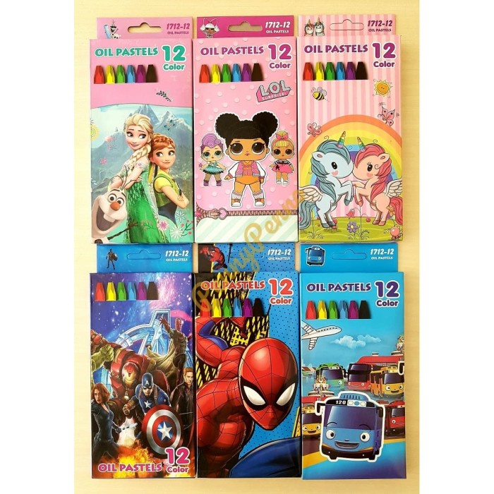 

PASTEL-DRY-OIL- CRAYON OIL PASTEL 12 WARNA -OIL-DRY-PASTEL.