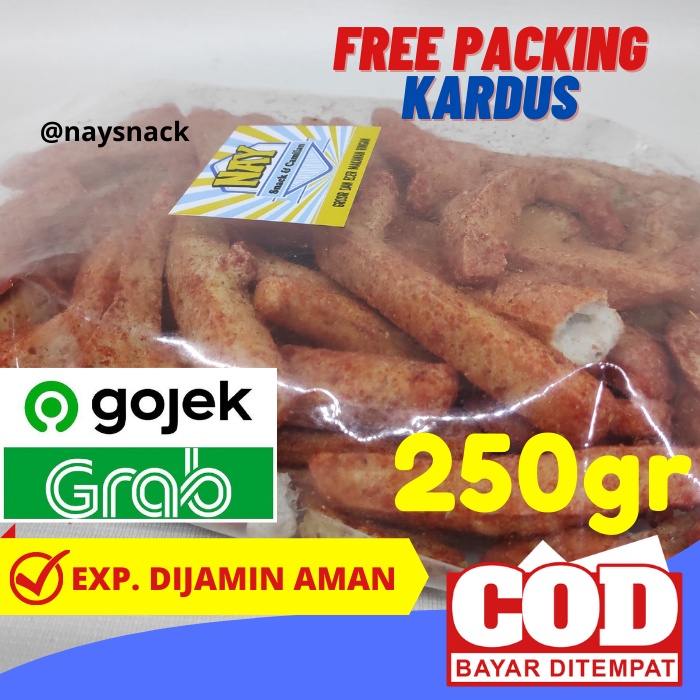 

Cemilan Basreng Stik Pedas Kiloan Isi Bersih 250 Gram Jajanan Makanan Ringan Pedas