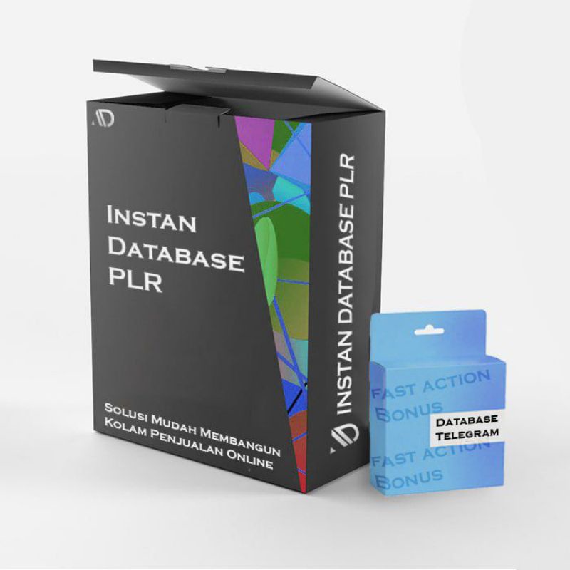 Database Jualan Siap Pakai (Instan Database PLR)