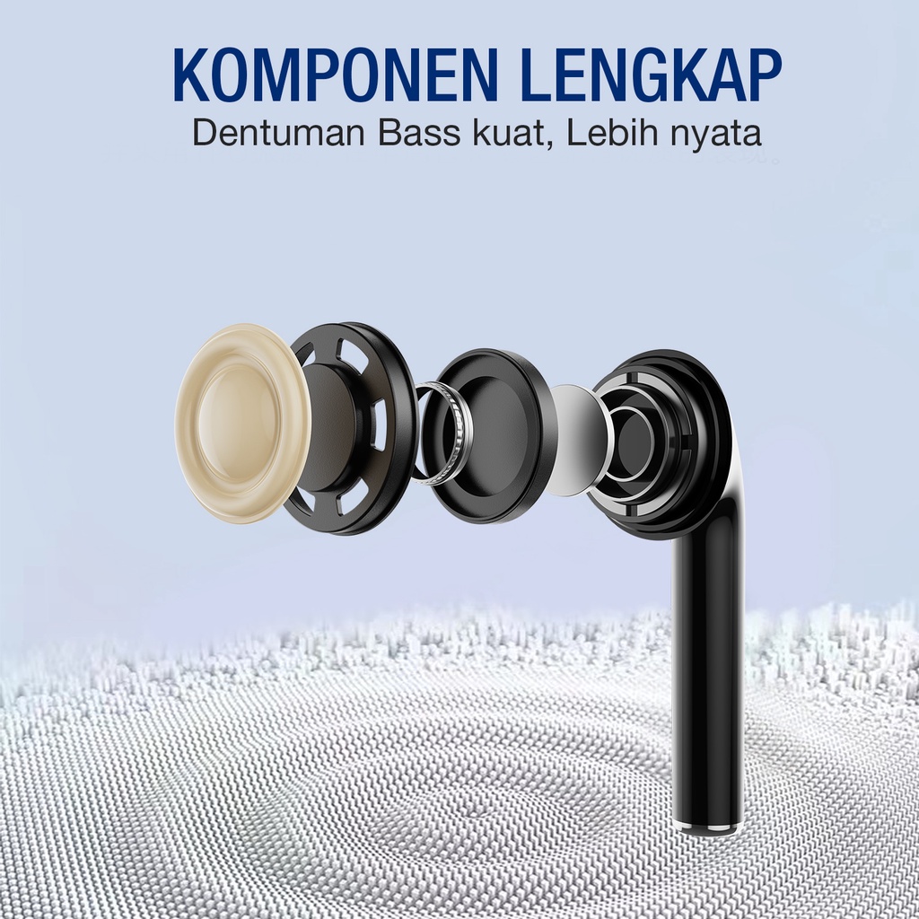 VEGER Headset Earphone VE-16 Blueatooth 5.0 True Wireless Stereo TWS Earbuds-4