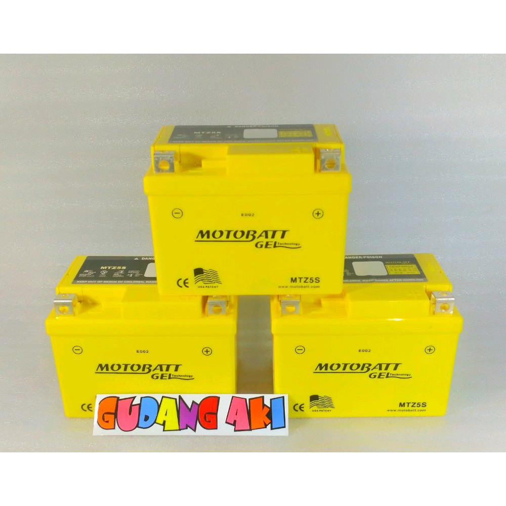 Terbaru aki gel mtz5s motobatt gel Limited