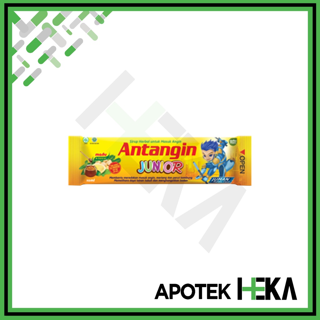 Antangin Junior Syrup Strip isi 1 - Sirup Masuk Angin Anak (SEMARANG)