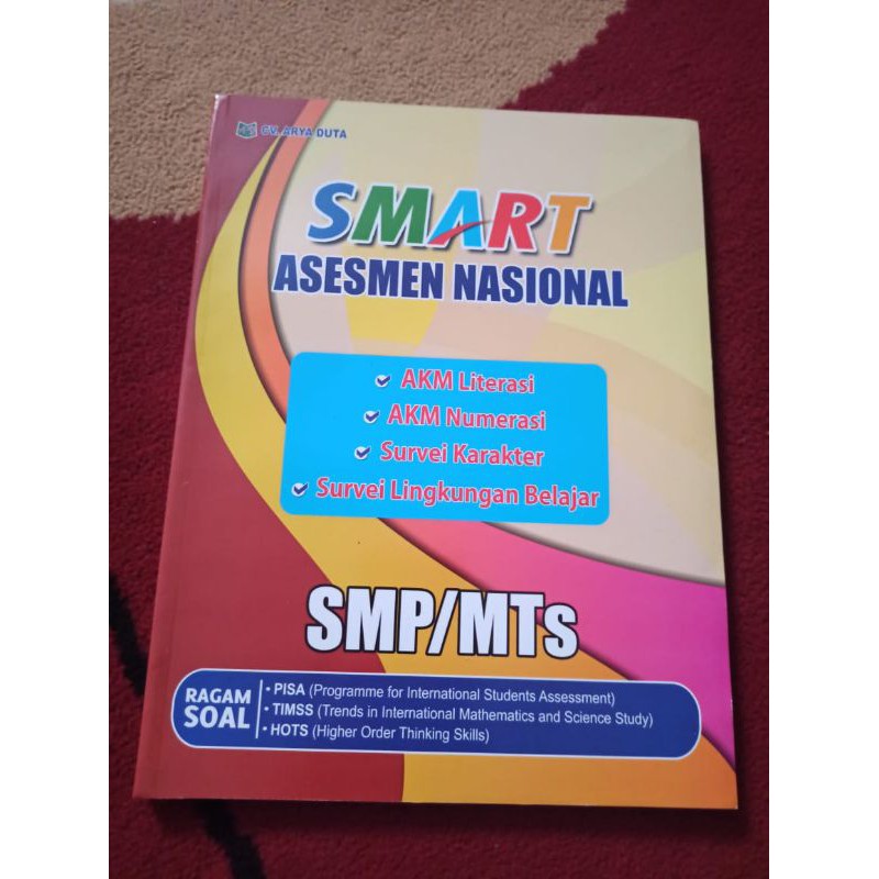 SMART ASESMEN NASIONAL SMP/MTs AKM DAPAT KUNCI JAWABAN ARYA DUTA