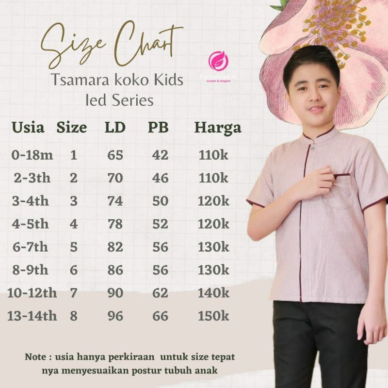 Tsamara Ied Series Batch2- KOKO KIDS LENGAN PENDEK by faniahijab
