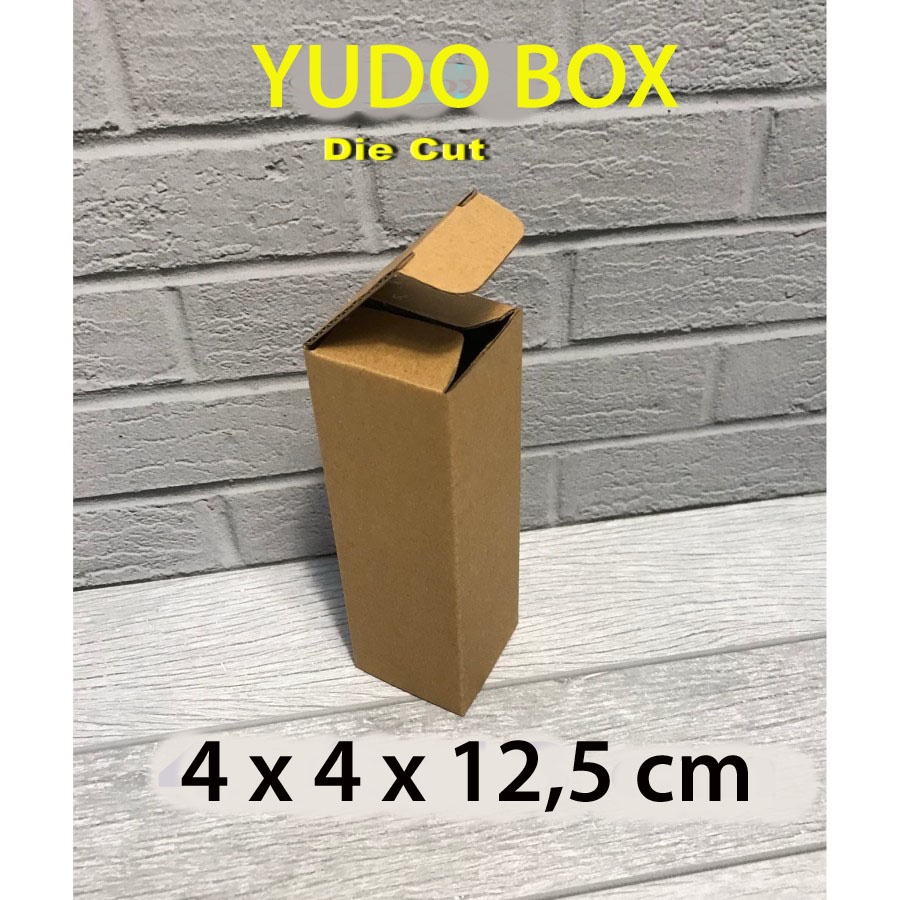 

KARDUS KARTON UK. 4x4x12,5 cm MODEL DIECUT BOTOL