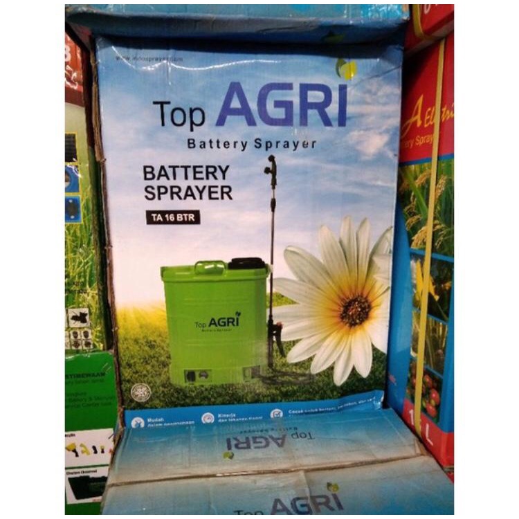 Sprayer elektrik merk Top Agri 16Liter