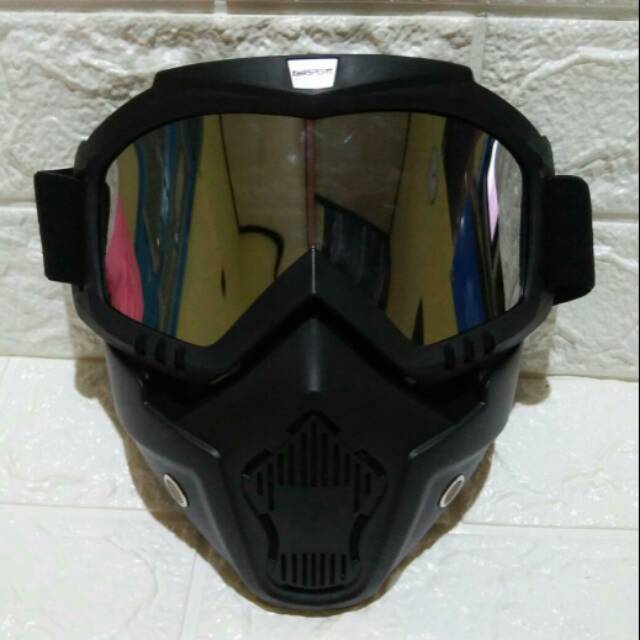 GOOGLE MASKER HELM BOGO RETRO
