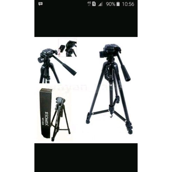 tripod kamera somita st3520 tripot hp stand dslr handycam tripod