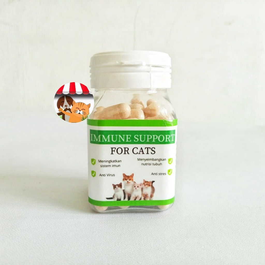 Immune Support For Cats Suplemen Daya Tahan Tubuh Kucing Ecer