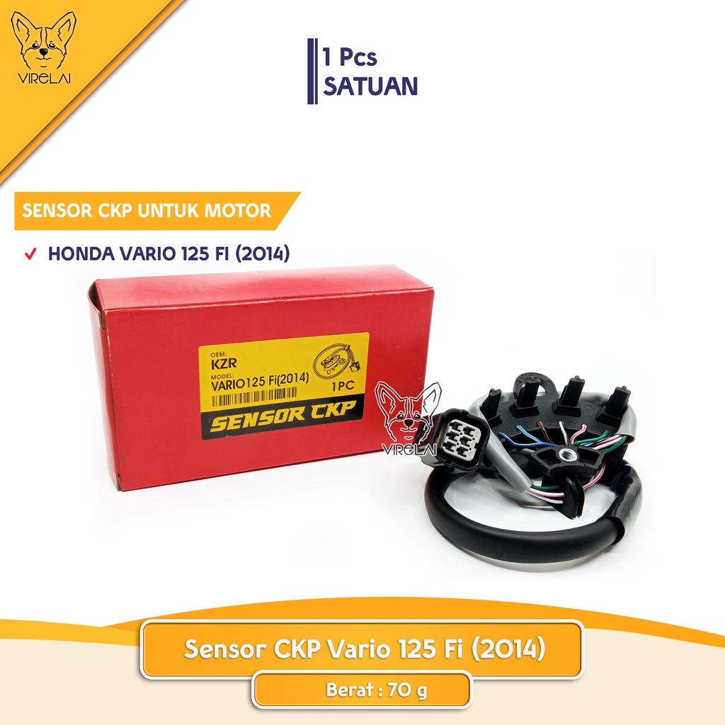 Sensor CKP / Sensor Spull Kaki 4 Honda Vario 125 FI - KZR