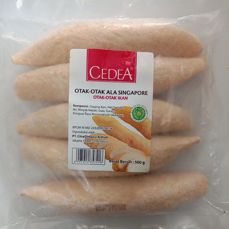 

CEDEA OTAK OTAK ALA SINGAPORE 500 G