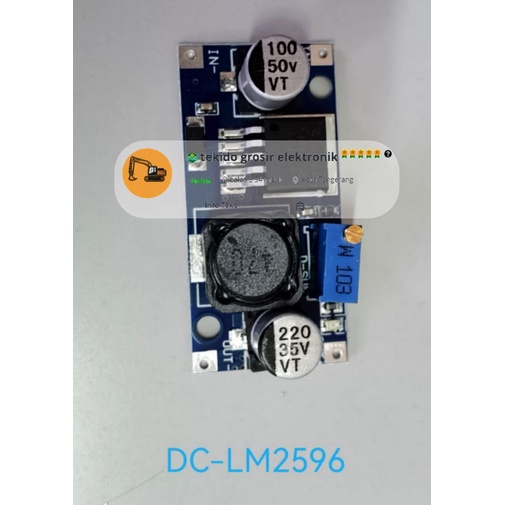 LM2596 DC-DC ADJUSTABLE STEP DOWN POWER SUPPLY 4.5-35V to 1.25-3