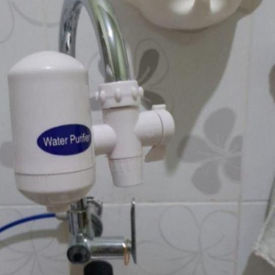 ♖ Alat Penyaring Air Sumur Filter Pure it Saringan Keran Kamar Mandi ➶