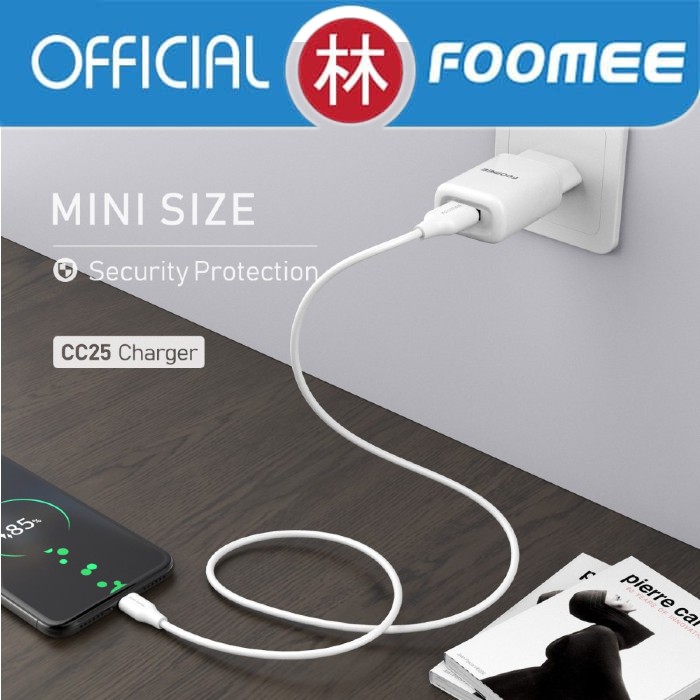 Foomee CC25 Charger Adaptor Mini Size Single USB