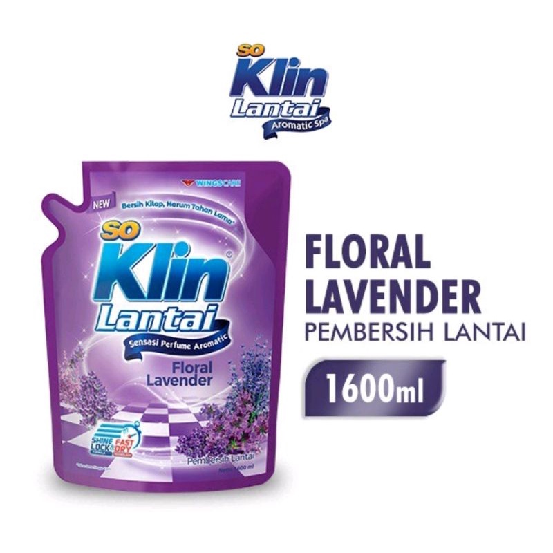 Pembersih Lantai  Wipol 1.5 liter / Soklin Lantai 1.6 liter