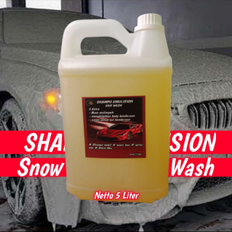 Shampo mobil motor snow wash 5L