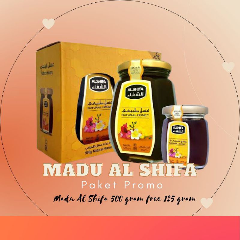 Madu Al Shifa 500gr Free 125 gr Asli grosir Jakarta