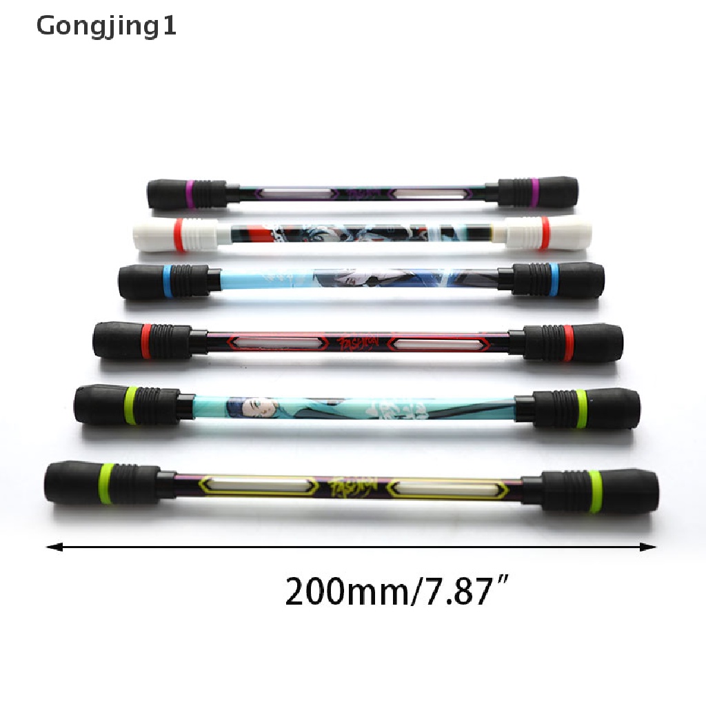 Gongjing1 Pen Gel Gaming Dapat Berputar Dengan Tekanan Nyaman