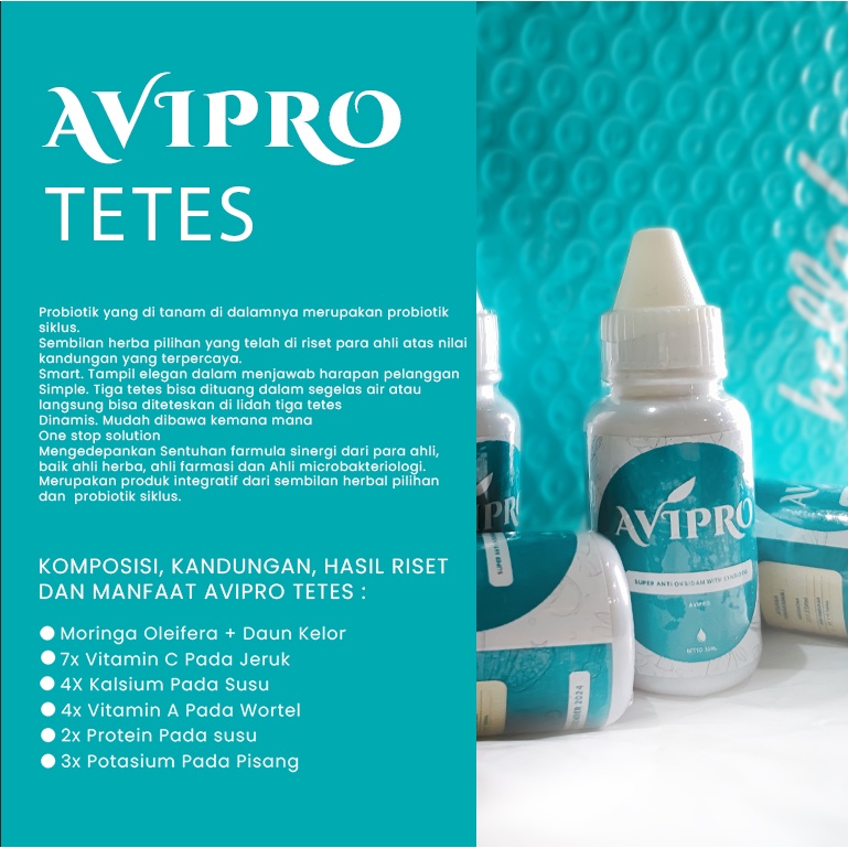 AVIPRO TETES Herbal PROBIOTIK