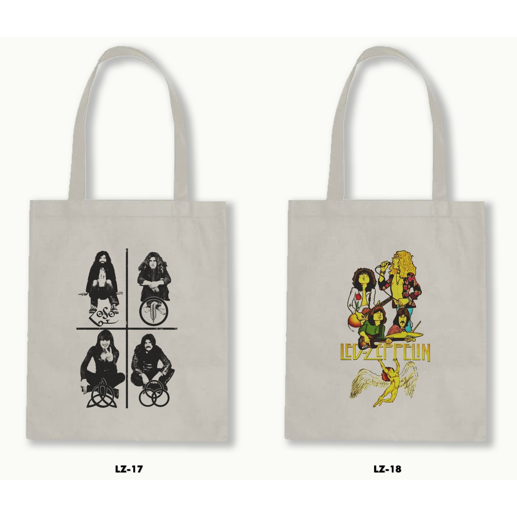 TOTE BAG BLACU - LED ZEPPELIN .01