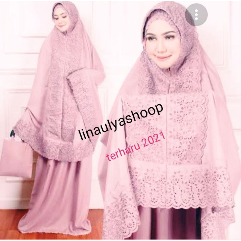 mukena dewasa fatimah khadijah