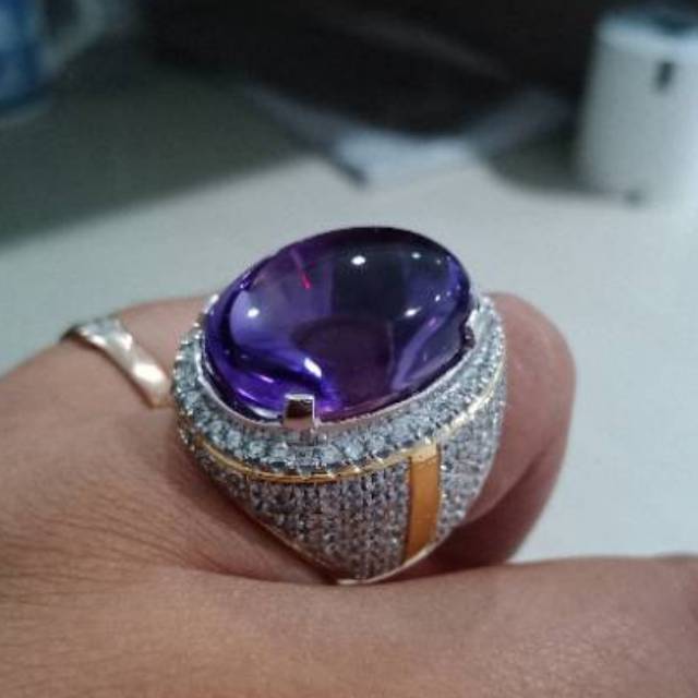 Natural Amethyst Saparila Bungur Tanjung Bintang Hq
