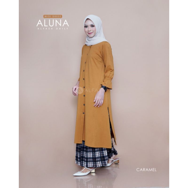 alfasa daily midi dress aluna