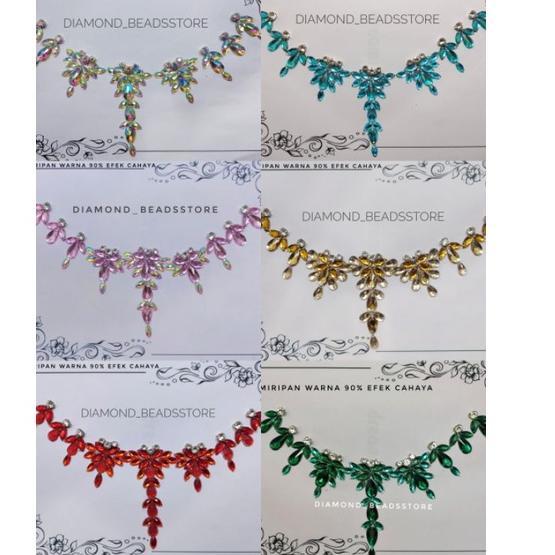 First Sale PAYET RANGKAI PREMIUM / PAYET KRISTAL JAHIT / PAYET LEHER