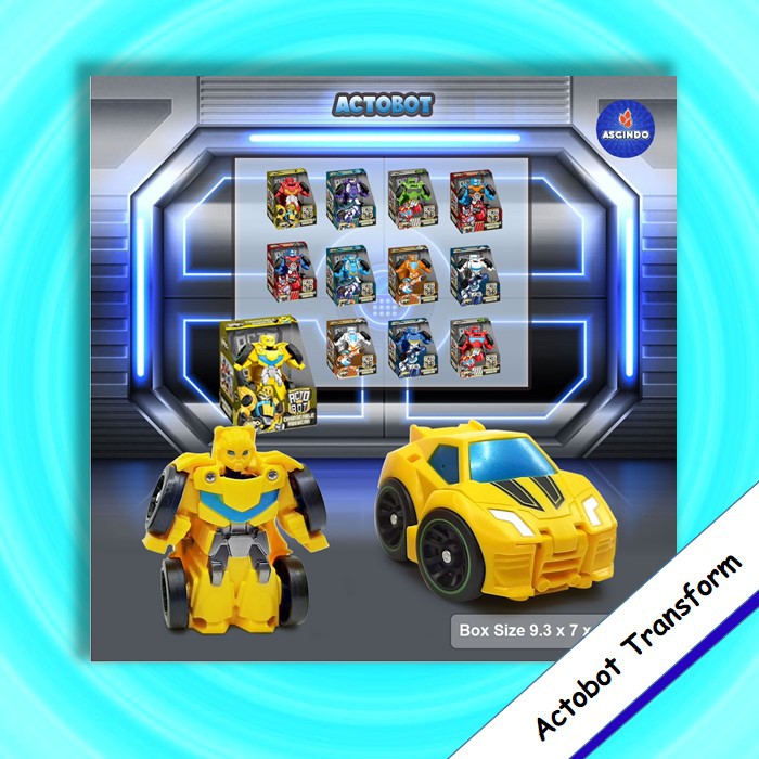 Mobil mobilan / Robot / Mobil Robot / Mainan Robot / Mainan Boboiboy / Mainan Transformers