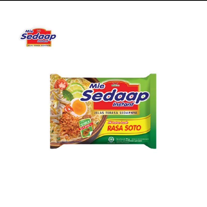 

Sedaap Mie Instan Soto Bag 3 x 75 gram