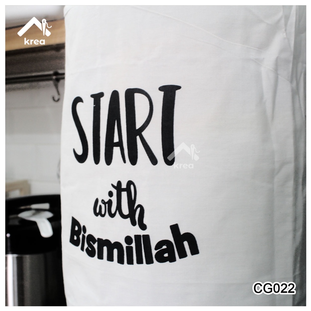 COVER GALON START WITH BISMILLAH CG022