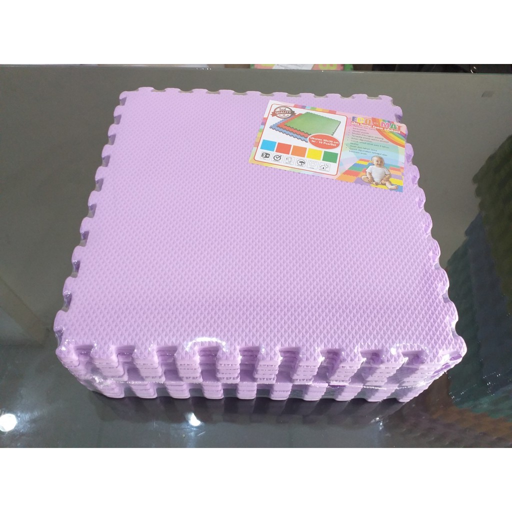 Eva Matras Polos karpet Alas Lantai Bayi ukuran 30x30x1 cm