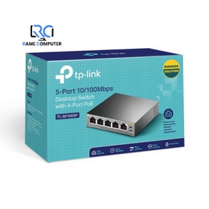 TP-LINK TL-SF1005P 5-Port 10/100Mbps Desktop Switch with 4-Port PoE