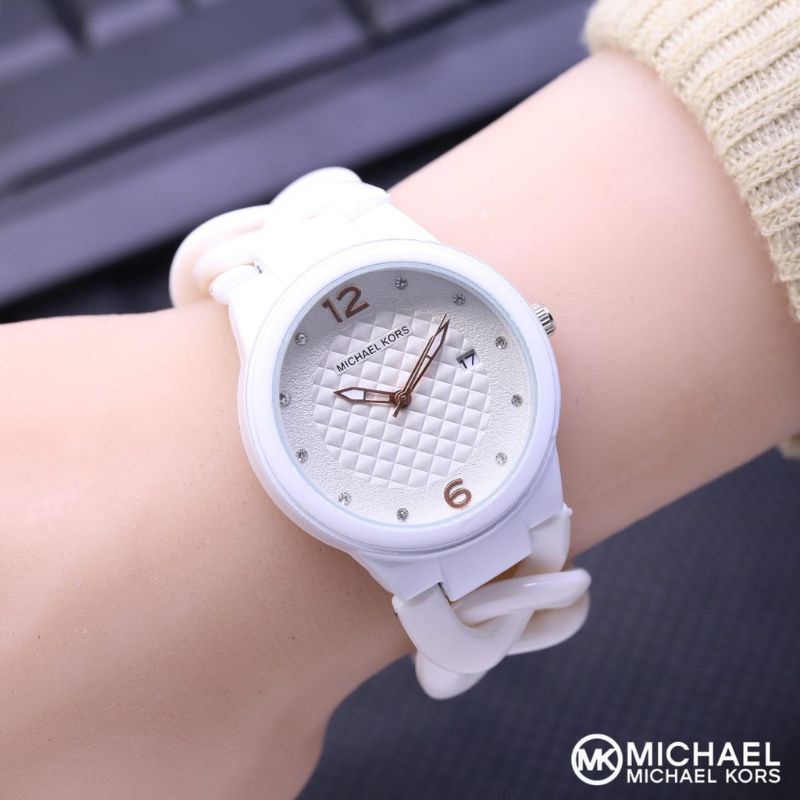 Jam Tangan Fashion Wanita Tanggal AktifMK Kepang E65