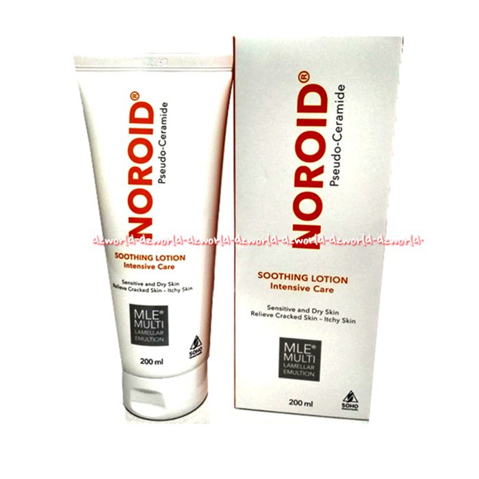 Noroid Soothing Lotion Intensive Care 200ml Handbody untuk Kulit Sensitif dan Kering Norooid Krim Losion